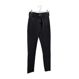 Reformation Jeans Womens 25 Black Kayo High Skinny Erie Wash Made in USA